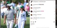 Dustin Johnson's wife Paulina Gretzky's IG post/@paulinagretzky